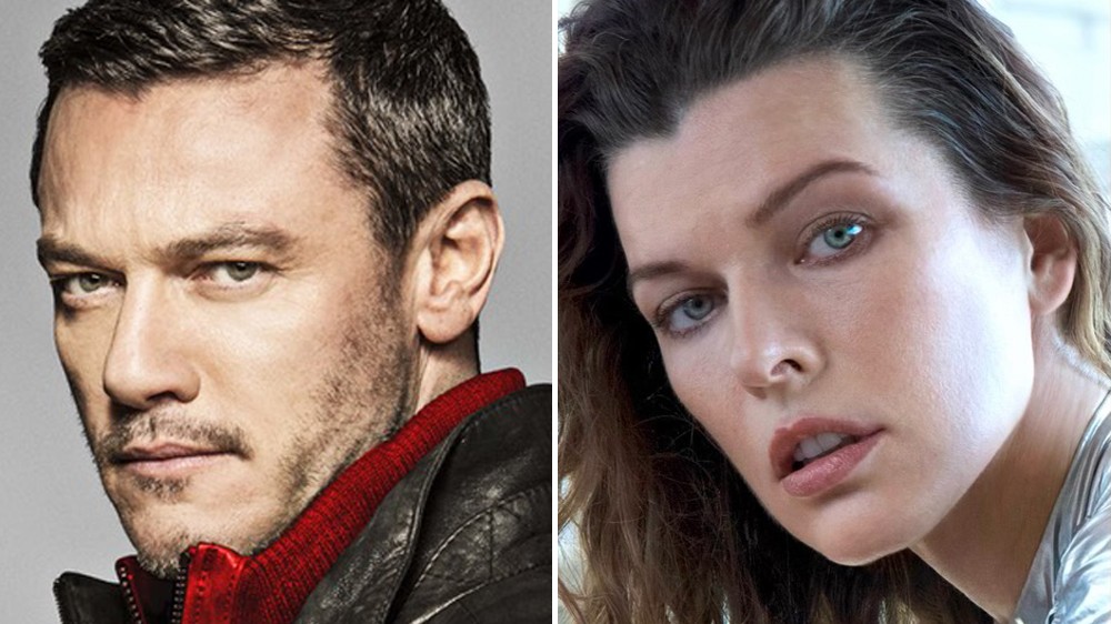 Luke Evans Milla Jovovich