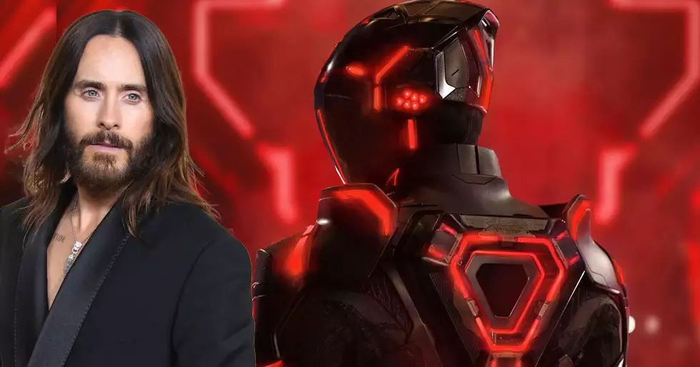 Tron: Ares first look reveals Jared Leto in a red suit