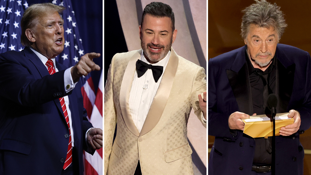 Donald Trump Jimmy Kimmel Al Pacino