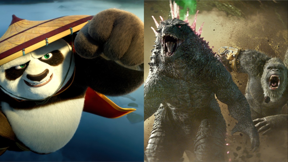 Kung Fu Panda 4 Godzilla X Kong: The New Empire