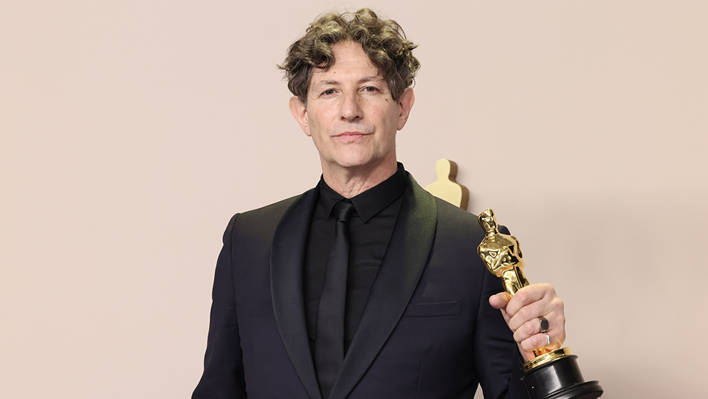 HOLLYWOOD, CALIFORNIA - MARCH 10: Jonathan Glazer, winner of the Best International Feature Film award for