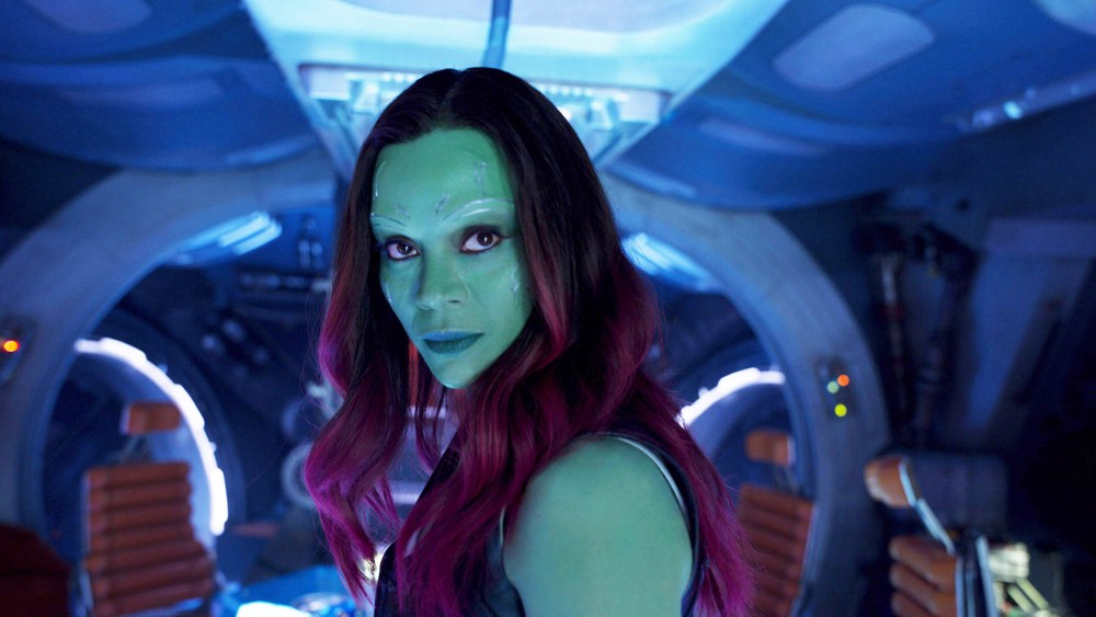 GUARDIANS OF THE GALAXY VOL. 2, Zoe Saldana, 2017. © Walt Disney Studios Motion Pictures/courtesy Everett Collection