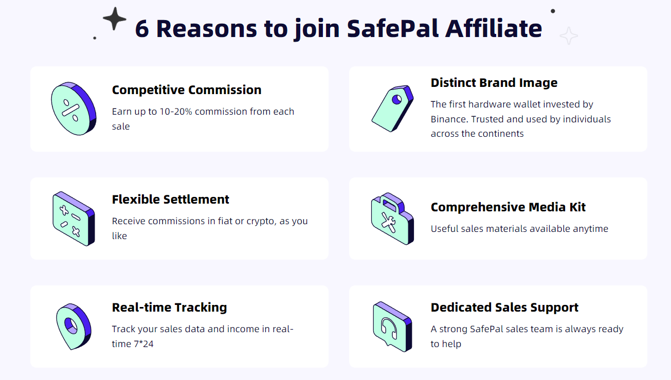 برنامج إحالة Safepal 