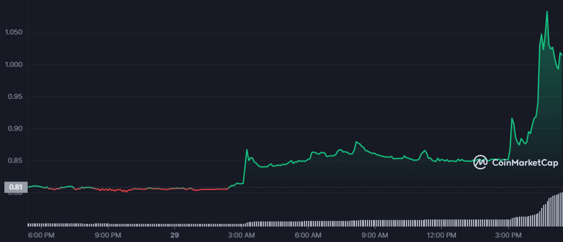 سعر عملة ORN الرقمية