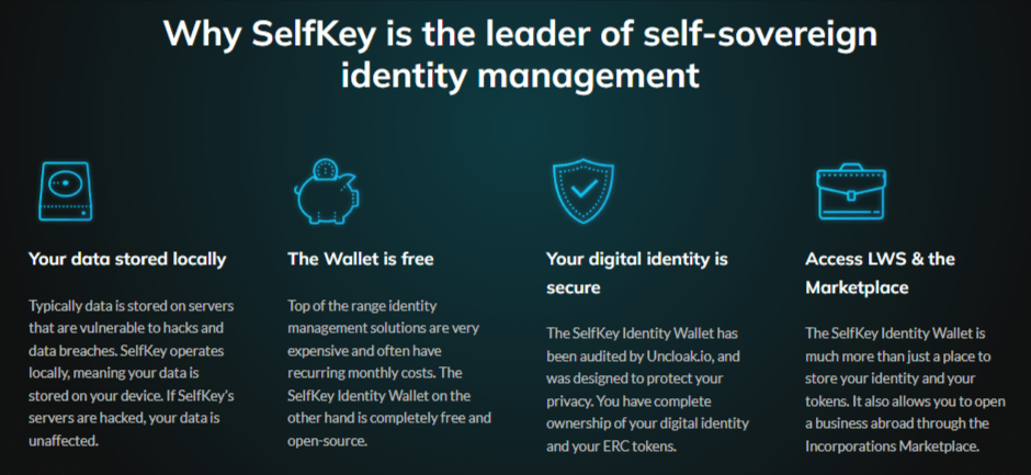 ميزات منصة SelfKey التي جعلت منها رائدة في إدارة بيانات الهوية الشخصية