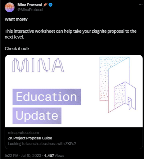 منصة Mina تعلن عن مشروع لدعم أفكار المطورين والعملاء.