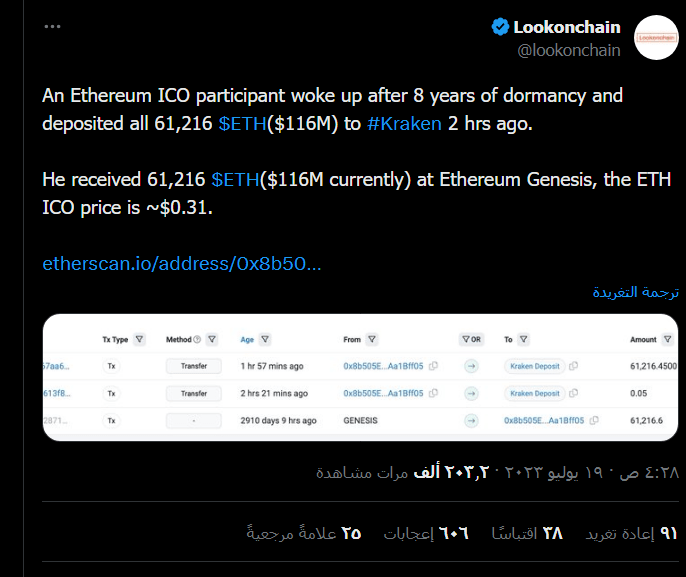 منصة lookonchain