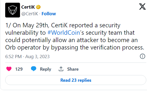 CertiK، شركة رائدة في مجال الأمن والويب 3