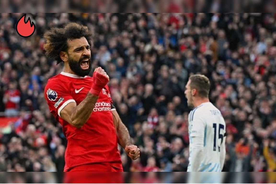 محمد صلاح يحطم رقما قياسيا جديدا بعد هدفه المذهل أمام برينتفورد (فيديو)