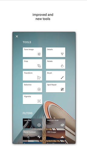 أدوات تطبيق Snapseed في تحرير الصور - صورة 2
